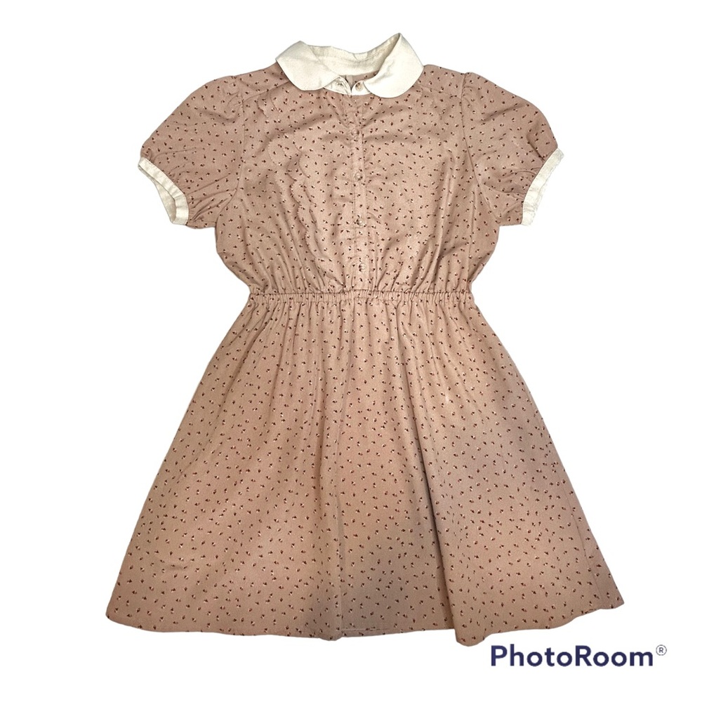 Junior Mugla Medium Collared Short Sleeve Short Dress